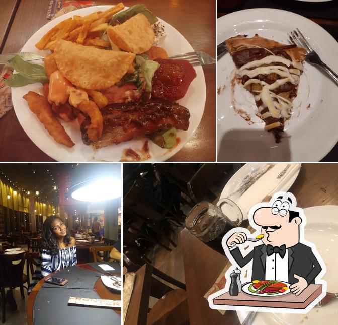 Comida em Restaurante Frontera Lounge - Península