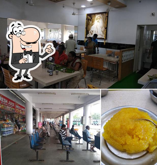 The picture of Arya Bhavan (Vadesery Bus Stand)’s interior and food