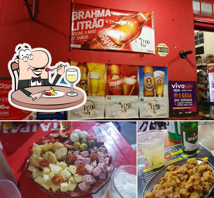 Comida em Bar da Nelma
