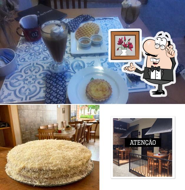 Veja imagens do interior do Café Da Fonte