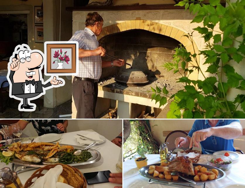 Gli interni di Restaurant Feral Lopar