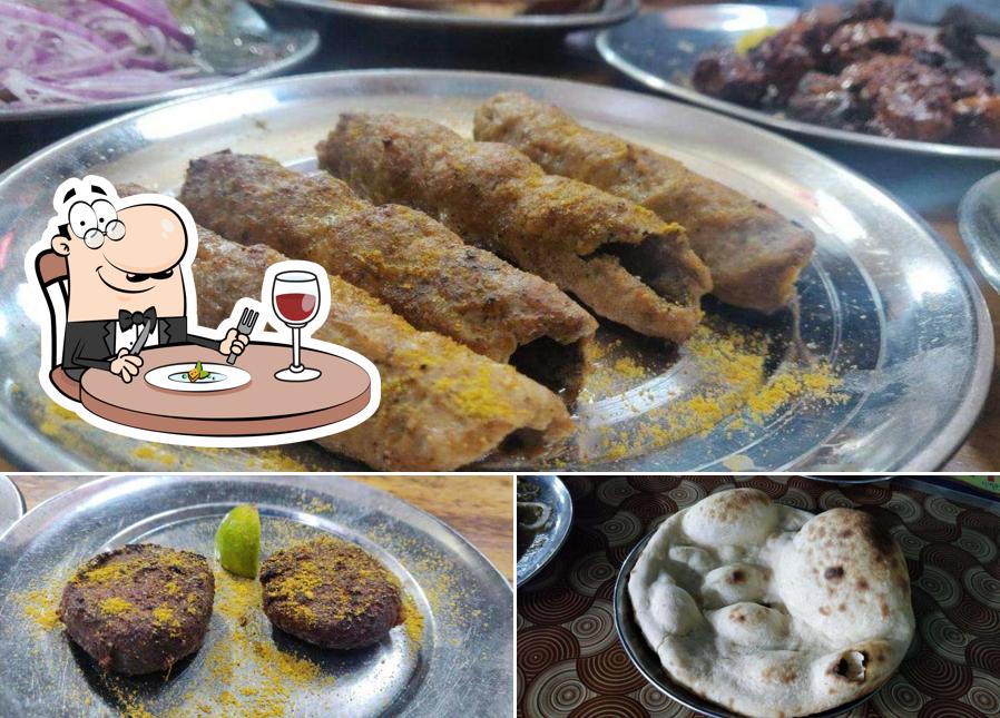 Food at Ghalib Kabab Corner