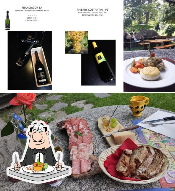 Cibo al Grotto Tradizionale