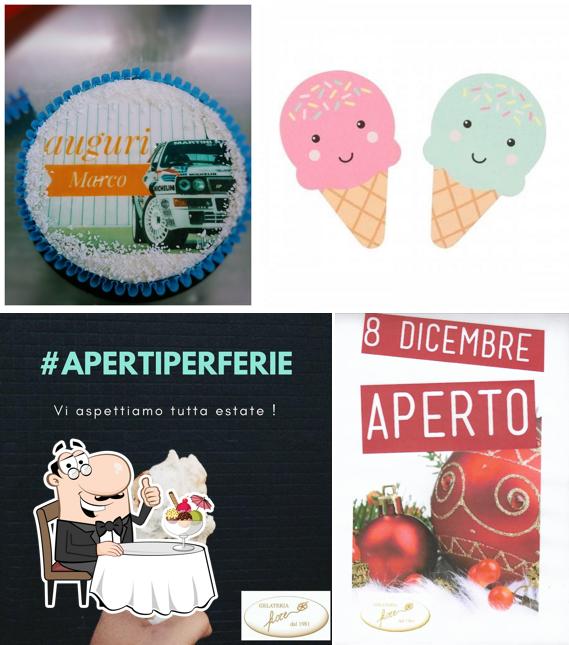 Non scordarti di ordinare un dessert a Gelateria Fiore