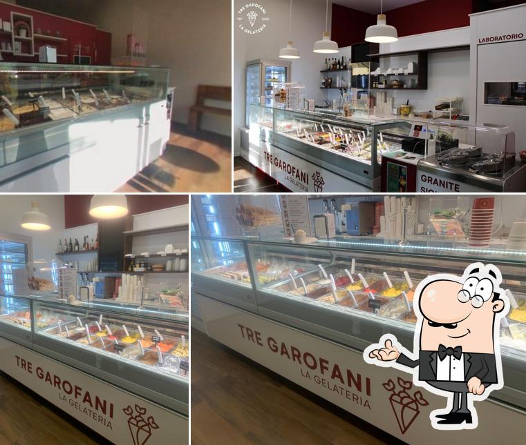 Gli interni di Gelateria Tre Garofani