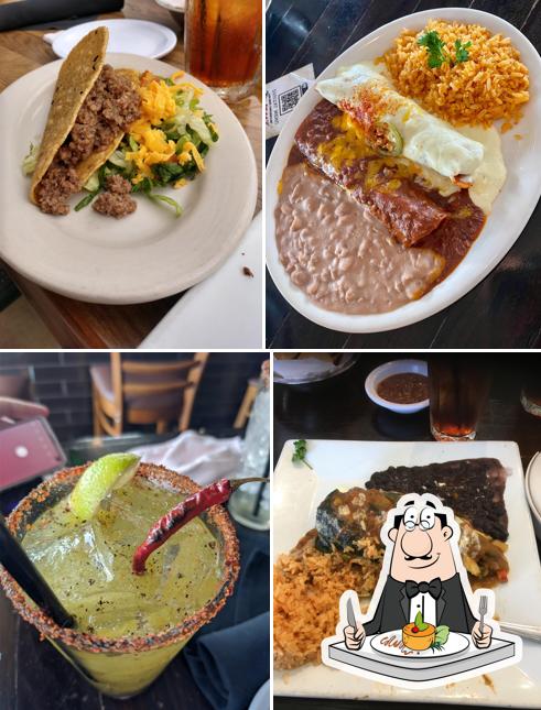 Food at Manny's Uptown Tex-Mex