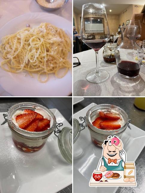 Non scordarti di provare un dessert a Trattoria Ristorante Bue Rosso