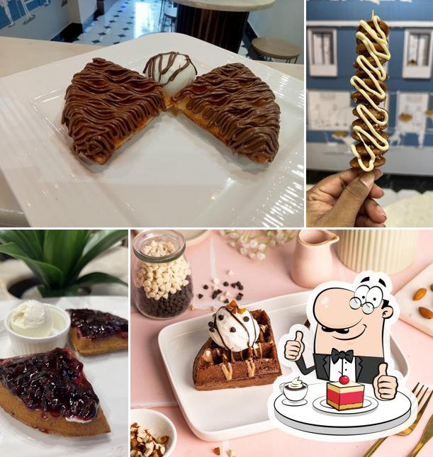 L' Waffle Dé Paris provides a range of desserts