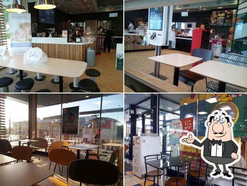 El interior de McDonald's S.Giuliano Terme