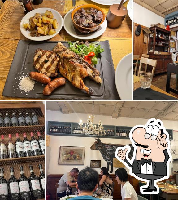 Dai un'occhiata agli interni di L'Osteria