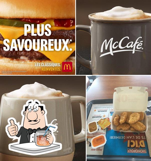 Jetez un coup d’oeil à la photo représentant la boire et nourriture concernant McDonald's