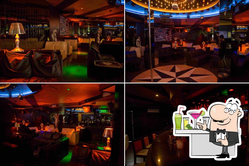 Tra le varie cose da NightClub Big Bijou si possono trovare la bancone da bar e interni