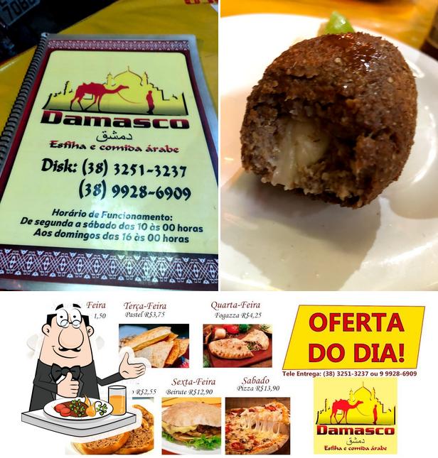 Comida em Damasco Esfiha Comida Árabe