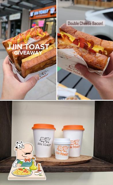 The image of food and beverage at JJIN Toast