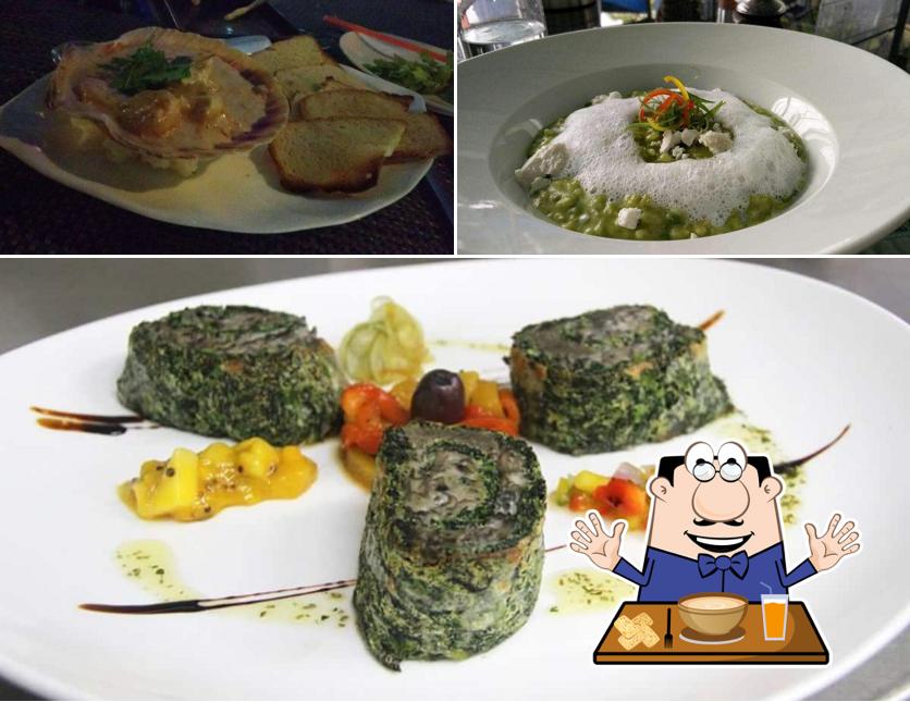 Food at Go with the Flow Restaurant and Bar