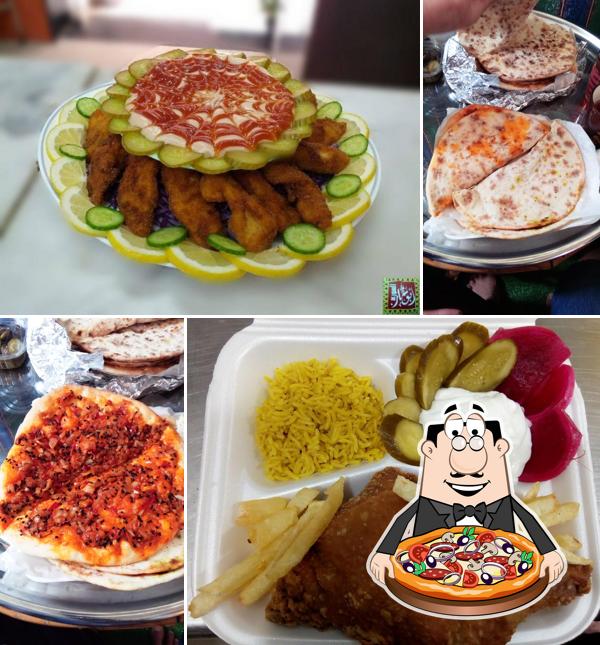 Bei Abu Ammar Al-Souri Restaurant könnt ihr Pizza genießen