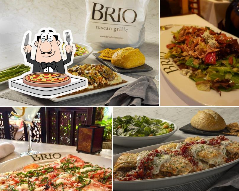 Отведайте пиццу в "Brio Italian Grille"