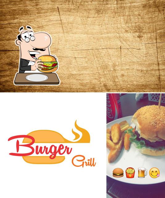 Hambúrguer em Burger Grill