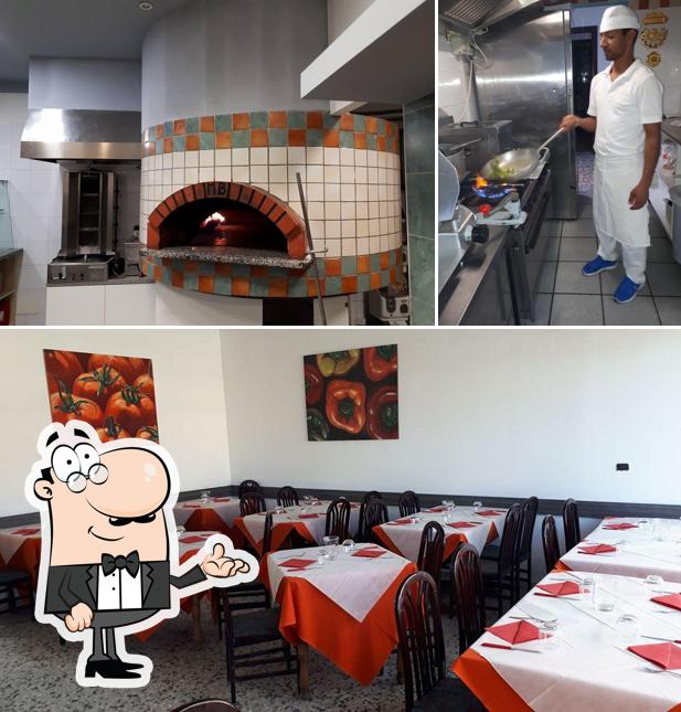Gli interni di Pizza & Sapori