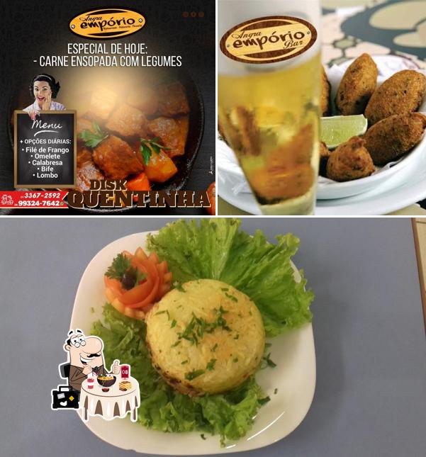 Platos en Angra Emporio Bar