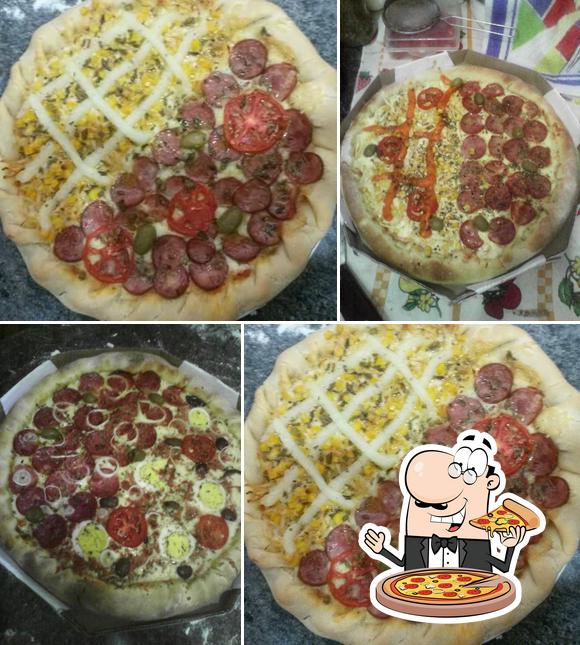 Escolha diversos variedades de pizza