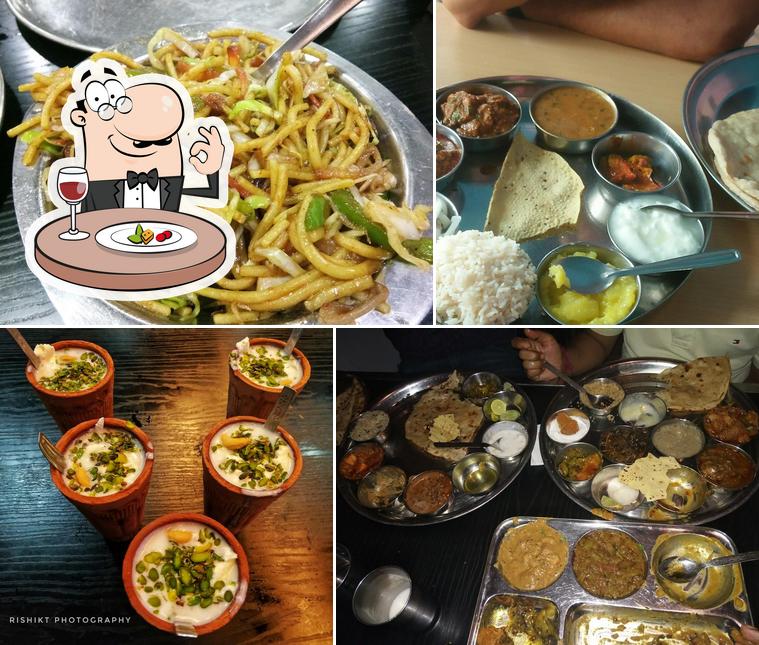 Food at MB Sweets & Restaurant