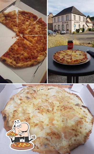 Choisissez des pizzas à Pizzeria de la blies