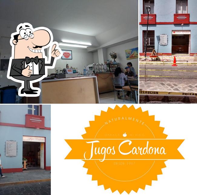 See this pic of Jugos Cardona