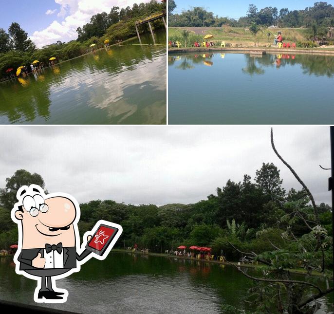 Veja imagens do exterior do Pesqueiro Zóio D'agua