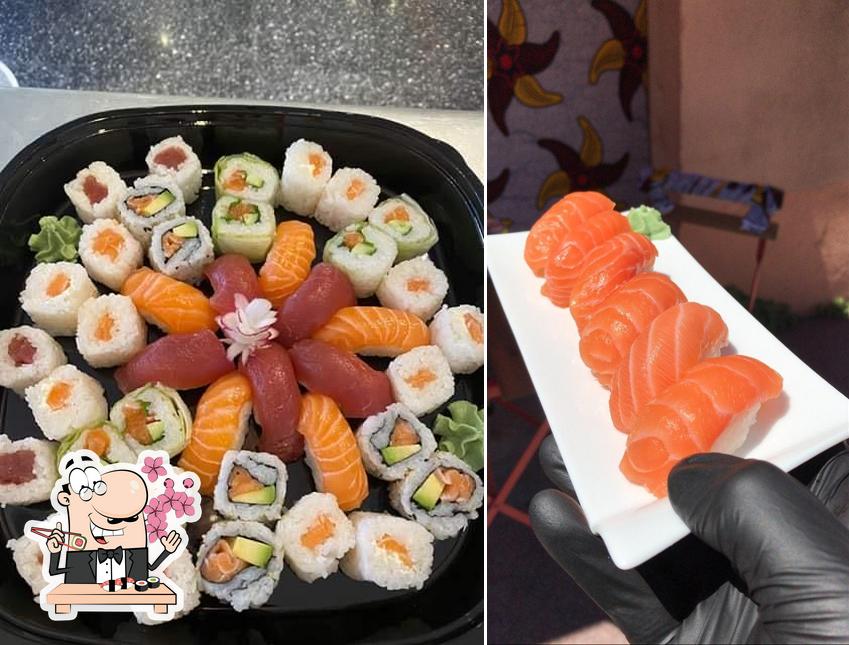 Prenez de nombreuses options de sushi