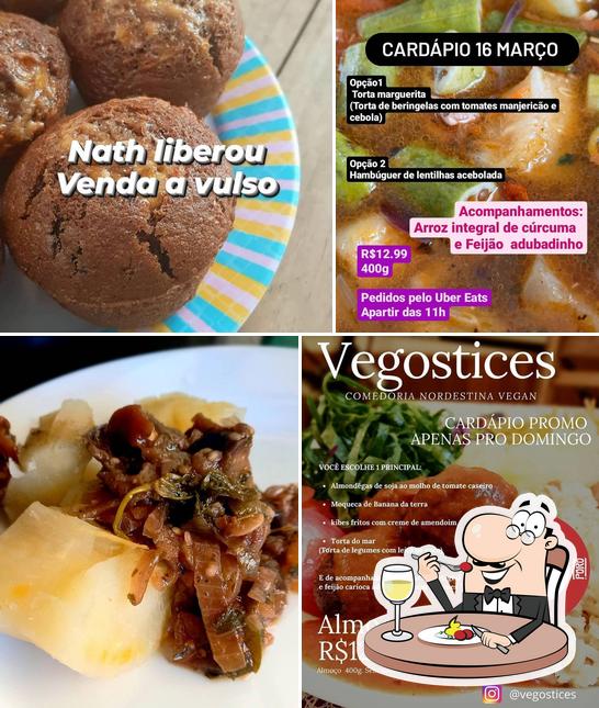 Comida em VEGostices (Comida Nordestina Vegan)