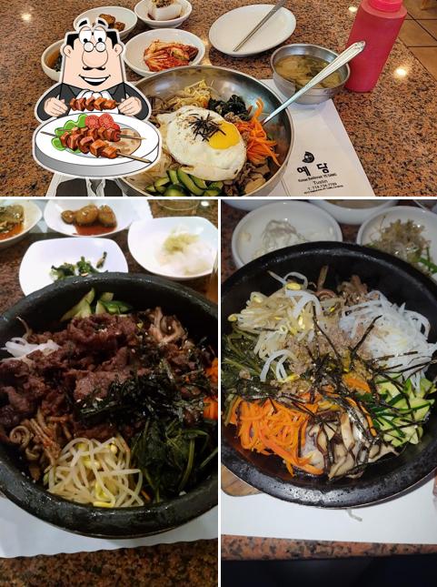 Comida en Ye Dang Korean Restaurant