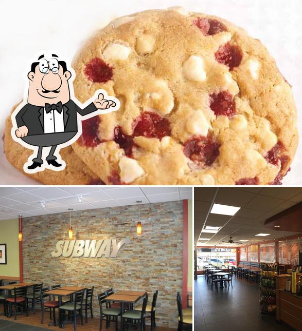 Subway se distingue par sa intérieur et dessert