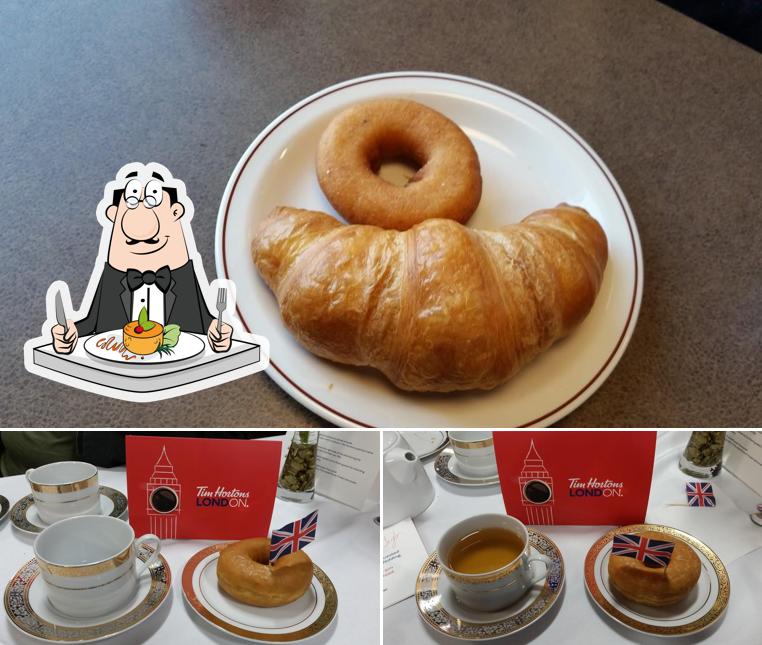 Mira las fotos donde puedes ver comida y bebida en Tim Hortons