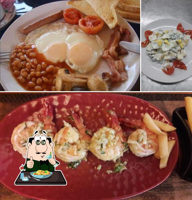 Food at Friends Bar & Restaurant