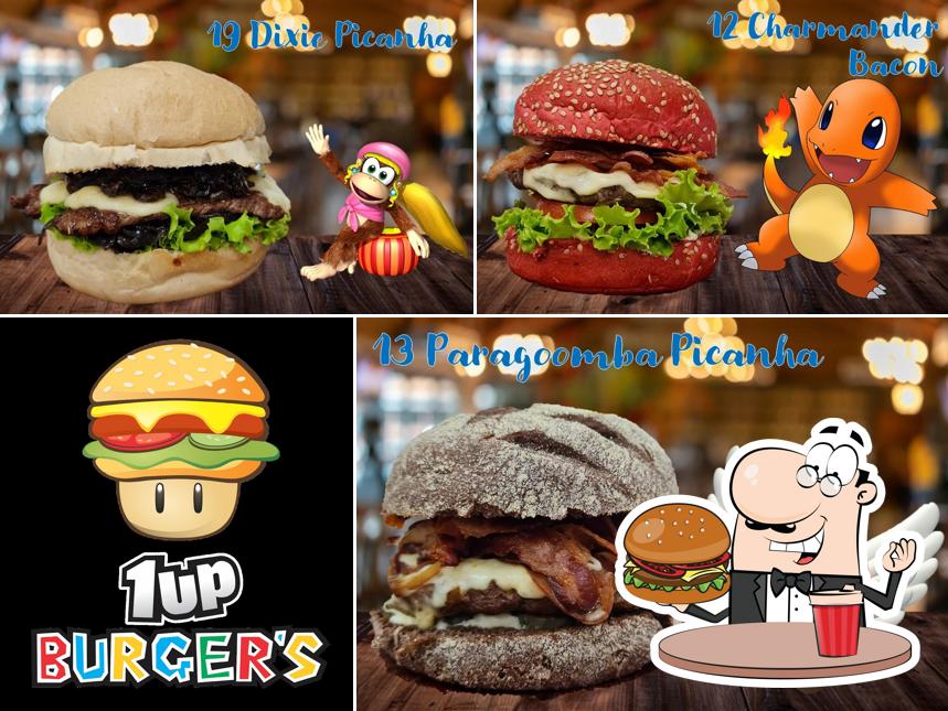 Os hambúrgueres do 1Up Burger's irão satisfazer diferentes gostos