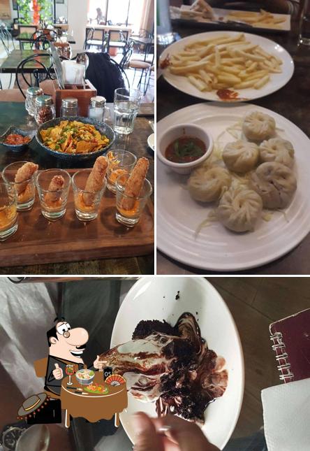 Food at Flavours Cafe & Bakery