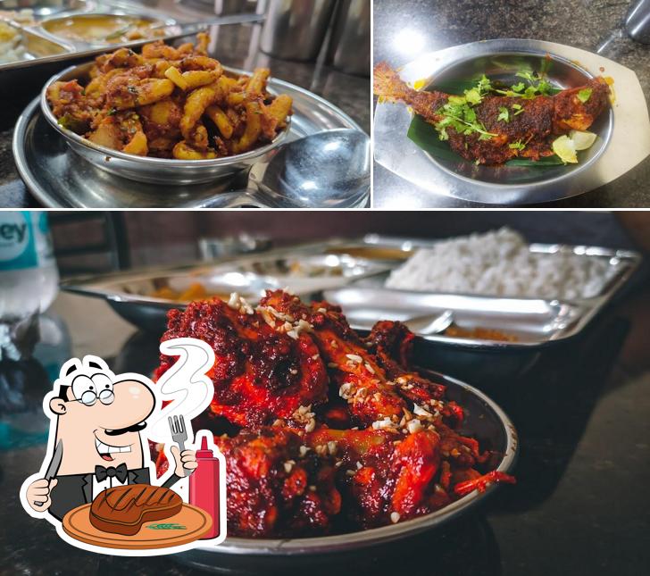 Hotel Bangude Buthai provides meat dishes