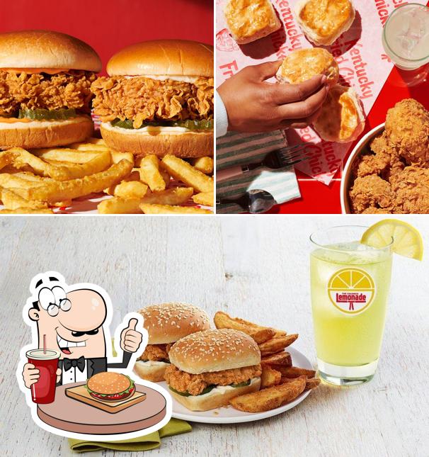 KFC’s burgers will suit a variety of tastes