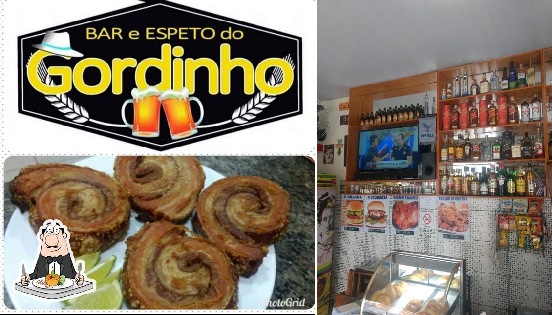 Comida em Bar e espeto do Gordinho