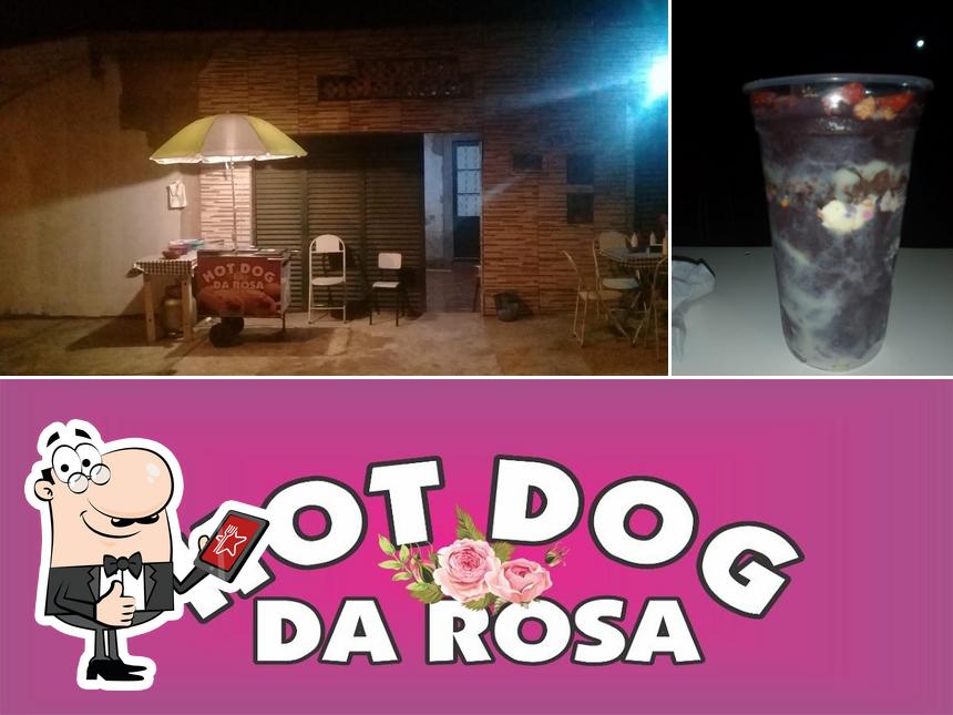 Look at this image of HOT DOG DA ROSA