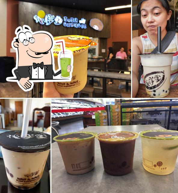 Half and Half Boba Express in Alhambra Restaurant menu and reviews
