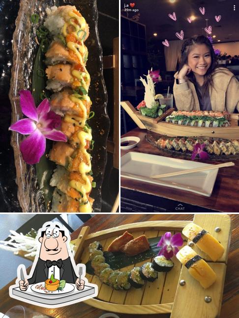 Еда в "Oceano Sushi & Asian Fusion"