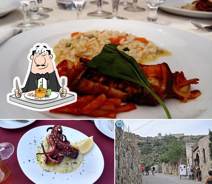 Guarda la foto che presenta la cibo e esterno di Il Borgo del Saraceno
