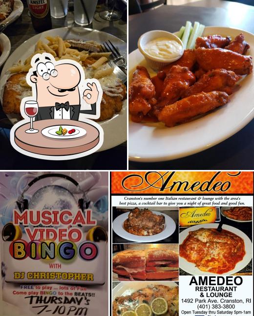 Amedeo Restaurant & Lounge in Cranston - Italian restaurant menu and ...