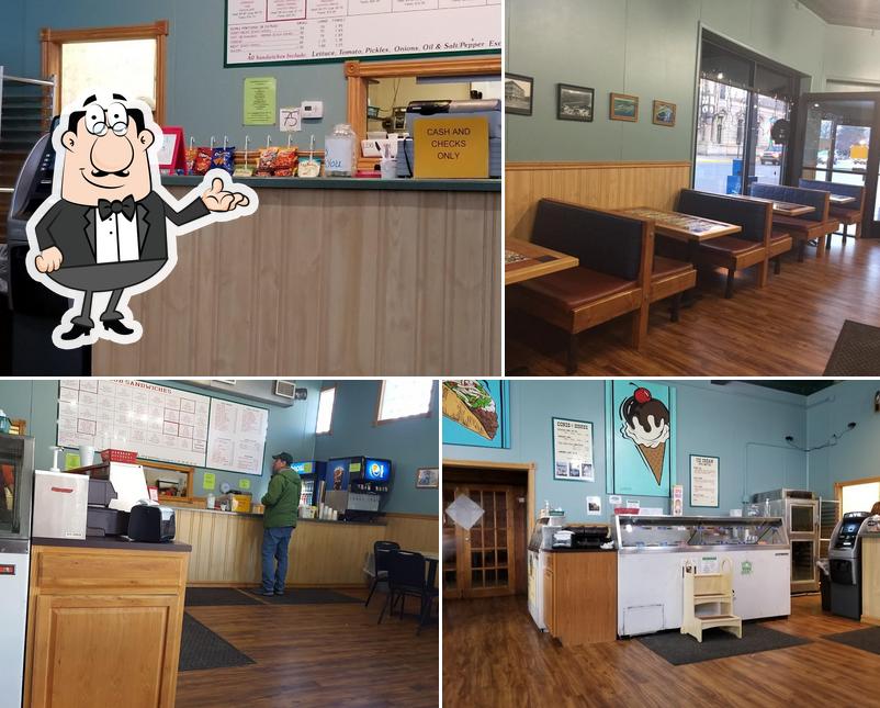 Downtown Sandwich & Ice Cream in Menominee Restaurant menu and reviews