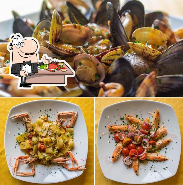 Prenditi la cucina di mare a Le Castellet Ristorante Pizzeria