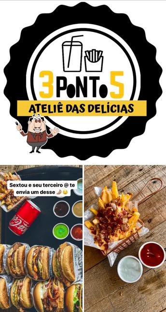 Comida em 3Ponto5 Burguer