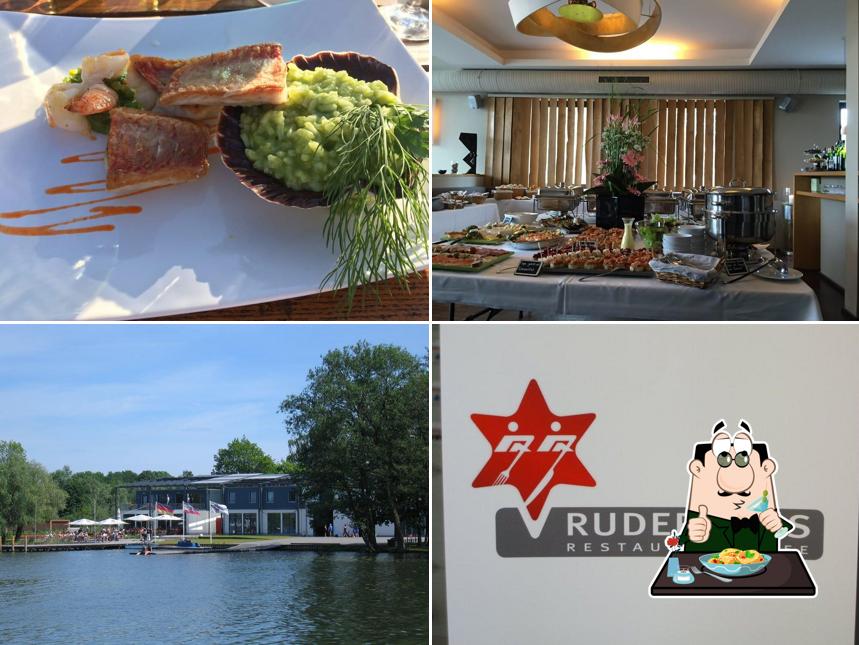 Essen im Restaurant & Café Ruderhaus