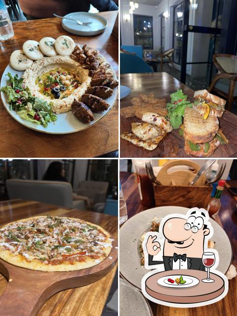 Food at Fashion Tv Cafe